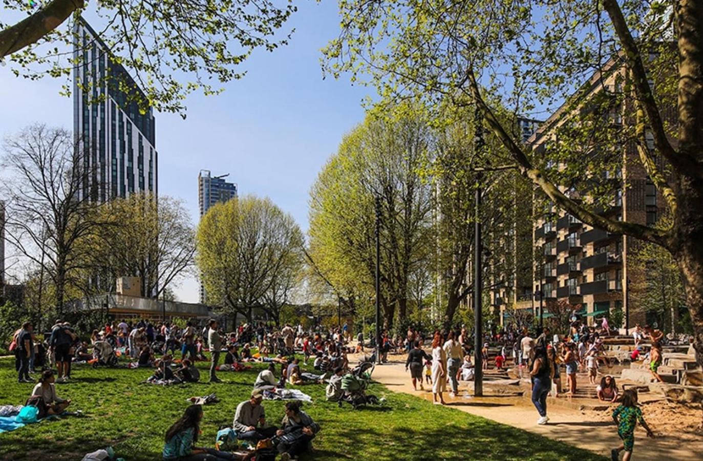 Stunning Apartment, Sleeps 4, Central London, 1 Bedroom, Zone 1, Kennington - Open For Business Stays, Long Stays And Families Relocating ภายนอก รูปภาพ